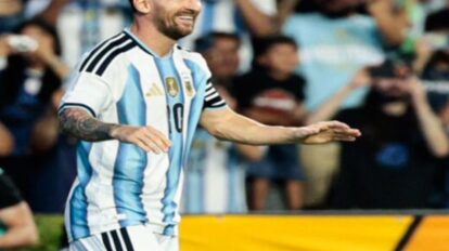 Leonel Messi lideró a la selección de Argentina