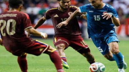 Vinotinto goleó a Irak en partido amistoso.