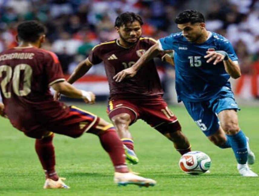 Vinotinto goleó a Irak en partido amistoso.