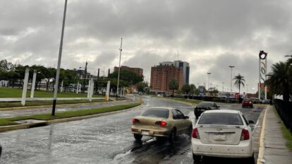 Lluvias en ciudad guayana