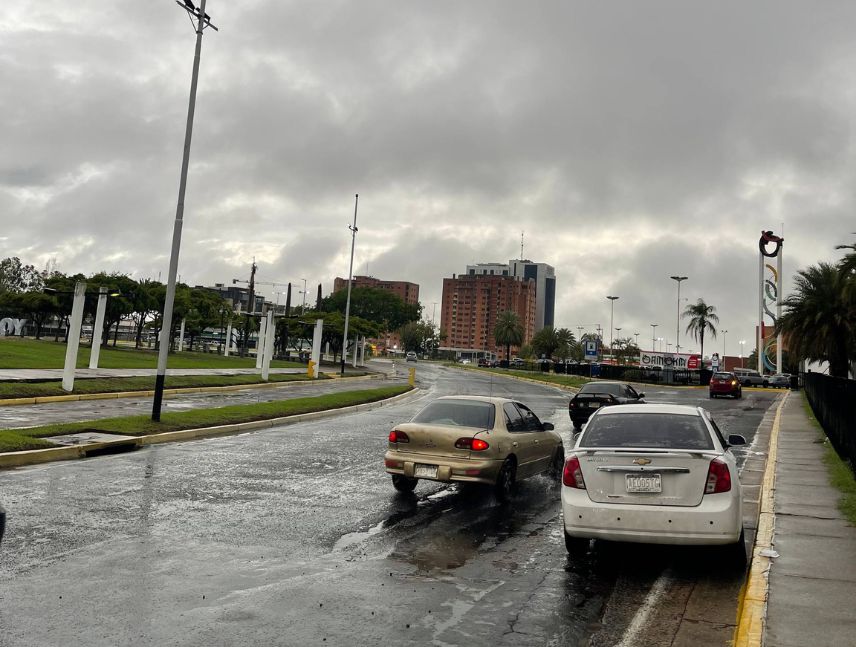 Lluvias en ciudad guayana