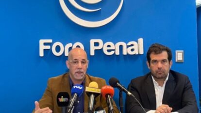 Foro penal dio balance oficial de excarcelaciones.