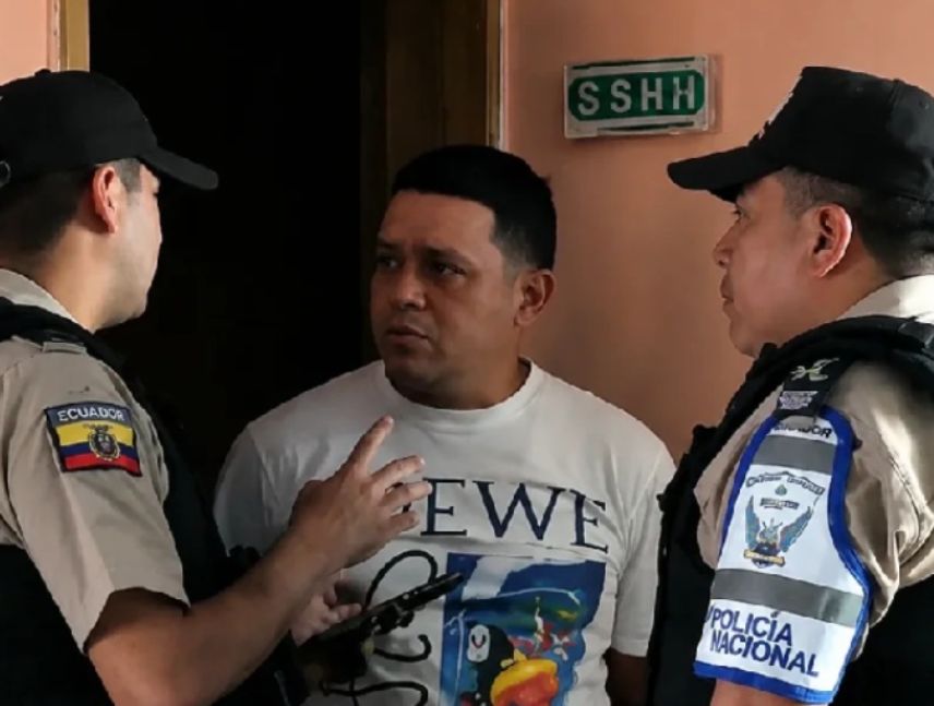 Capturado en Ecuador presunto integrante del Tren de Aragua.