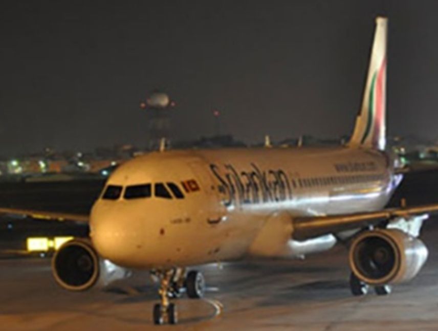 avión de SriLankan Airlines