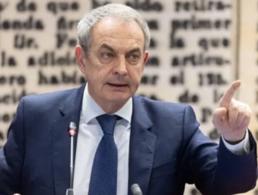 Zapetero compareció ante la Audiencia Nacional.