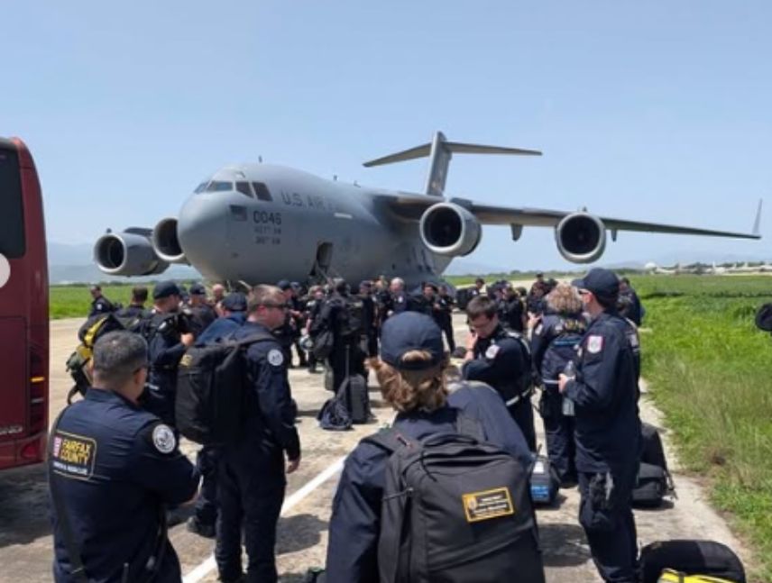Equipos de rescate de Estados Unidos