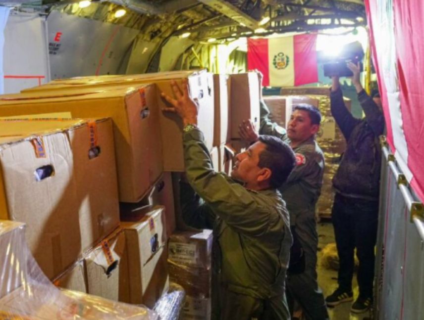 Ayuda humanitaria en Perú