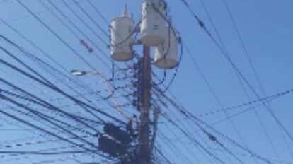 Fallas en el servicio eléctrico de Los Olivos