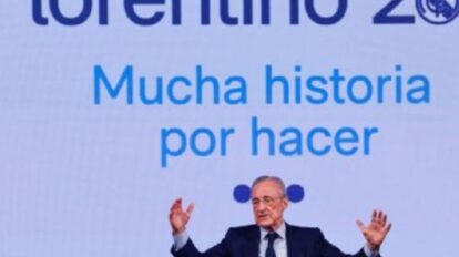 Florentino Perez busca la reelección