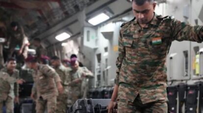 Llegó delegación de la india con ayuda humanitaria