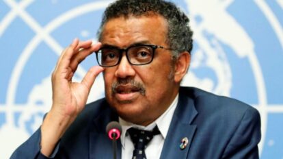 Director general de la Organización Mundial de la Salud (OMS), Tedros Adhanom Ghebreyesus.