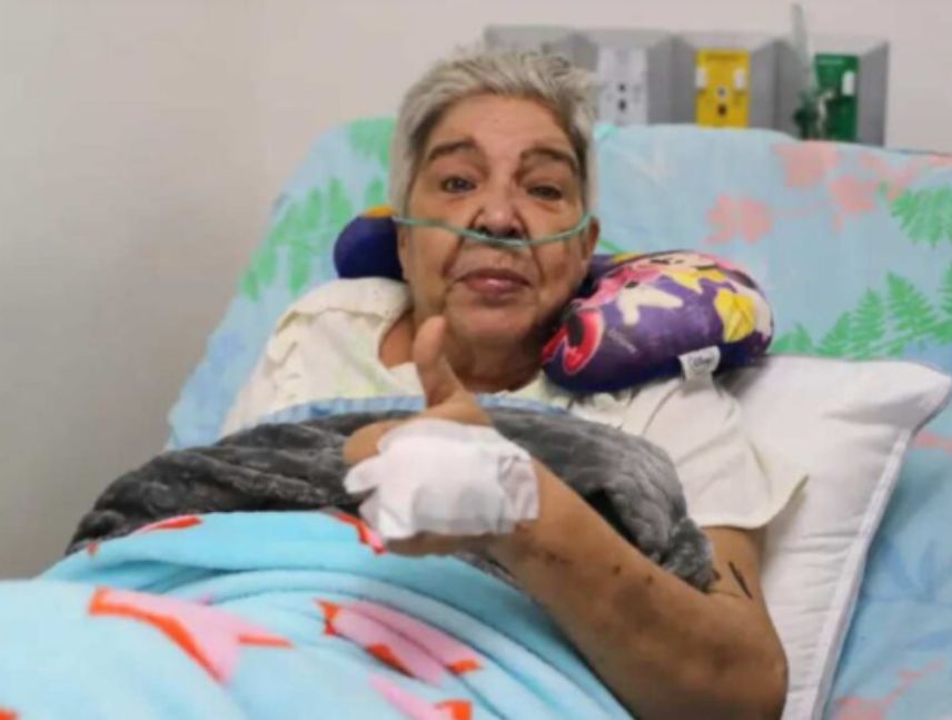 Marlene Santana pidió una coca cola al salir de los escombros
