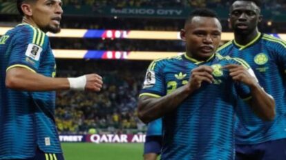 Colombia goleó a Uzbekistán