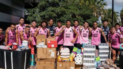 Inter Miami actiavrá dos centros de acopio para recibir donaciones para Venezuela.