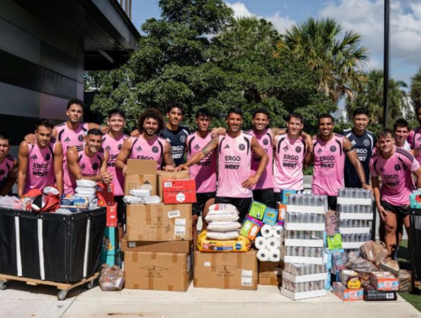 Inter Miami actiavrá dos centros de acopio para recibir donaciones para Venezuela.