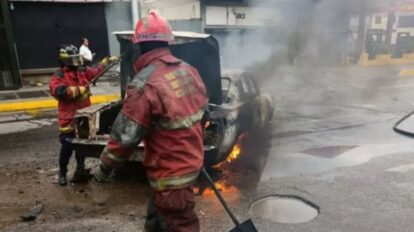 Incendio en avenida lecuna