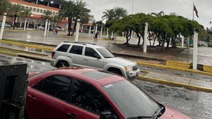 Lluvias en ciudad guayana