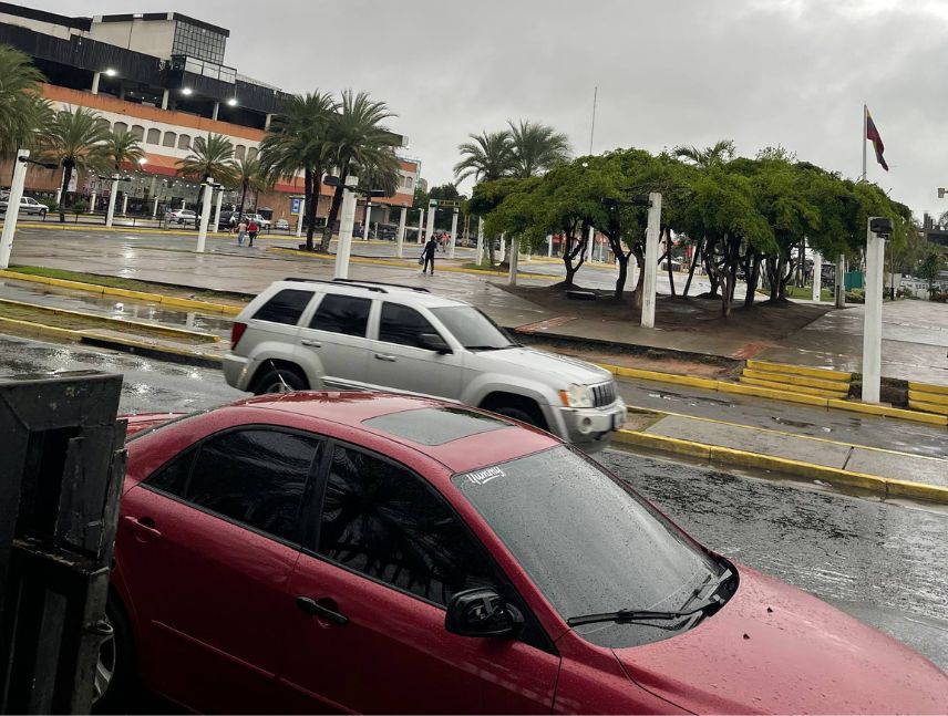 Lluvias en ciudad guayana