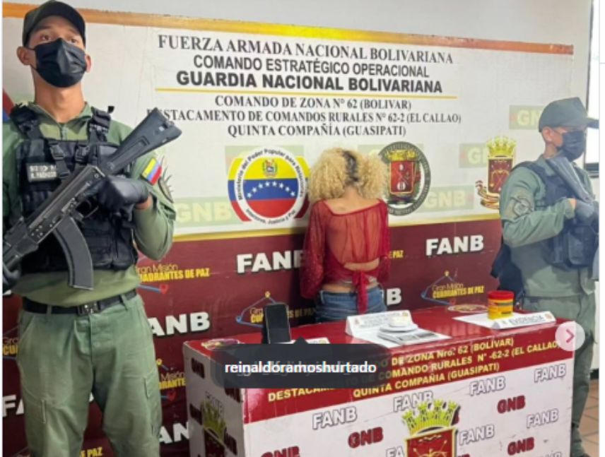 Detenida con 104 gramos de presunta cocaína