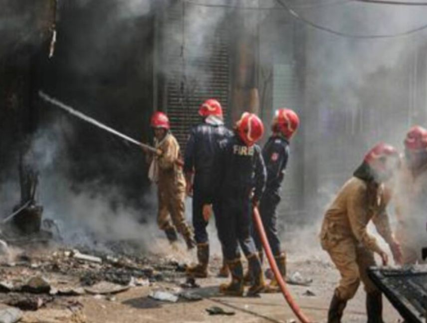 Se incendió escuela en la India.