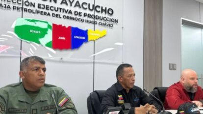 Habrá mas seguridad en la faja petrolífera del Orinoco