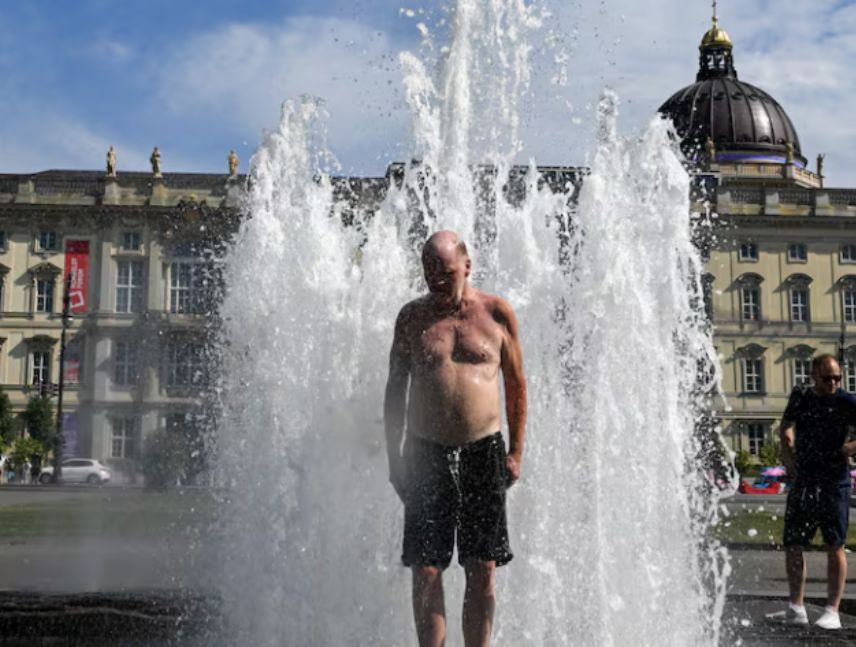 La ola de calor en Alemania sigue subiendo.