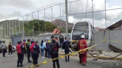 Se descarriló vagón del metro de caracas