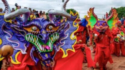 Diablos danzantes de yare
