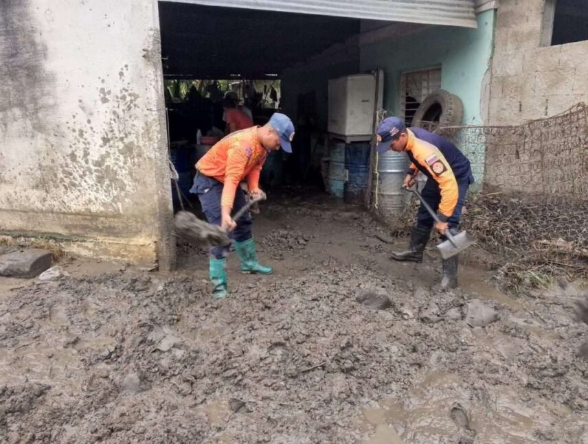 Reportan colapso de viviendas y daños viales en zona alta de Portuguesa