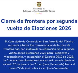 segunda vuelta