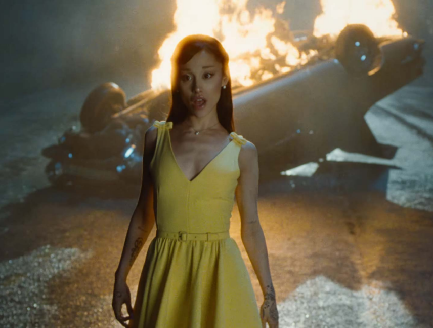Ariana Grande estrena videoclip de terror junto a Justin Long