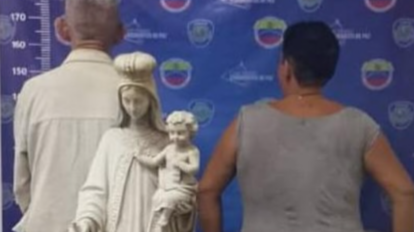 Arrestados por robo de imágenes en un cementerio de Porlamar