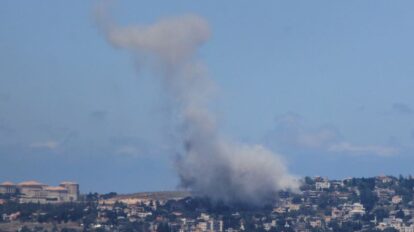 Israel bombardea Beirut e Irán responde con misiles