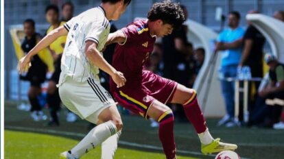 La Vinotinto Sub20 se despide del Revello con derrota