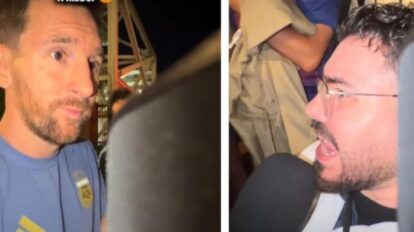 Periodista venezolano con parálisis cerebral entrevistó a Messi