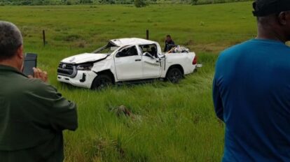 Un fallecido y tres heridos tras accidente en la vía al Manteco