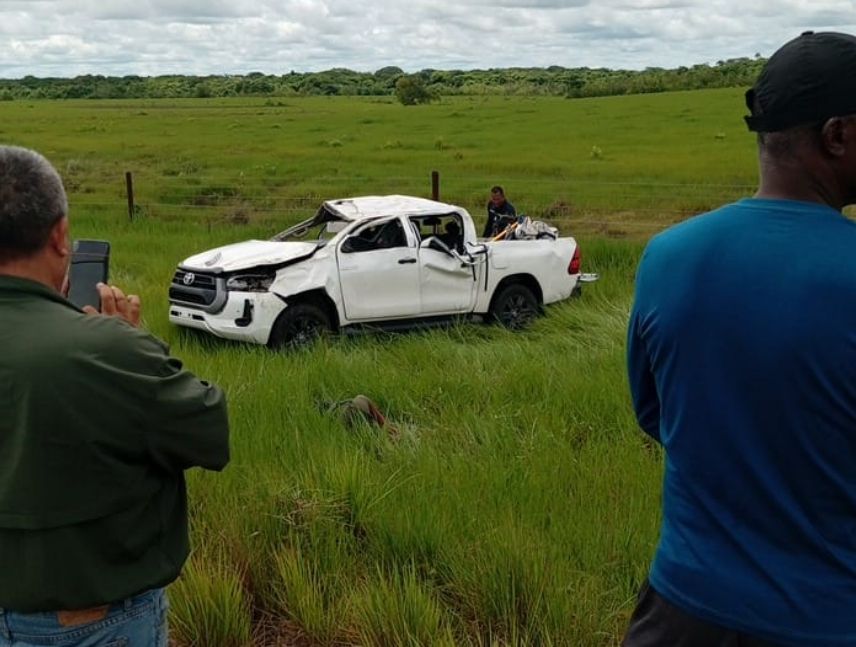 Un fallecido y tres heridos tras accidente en la vía al Manteco