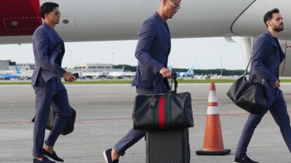 Cristiano lidera la llegada de Portugal a Palm Beach