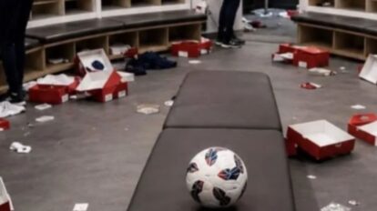 Roban las botas y los balones de la selección inglesa