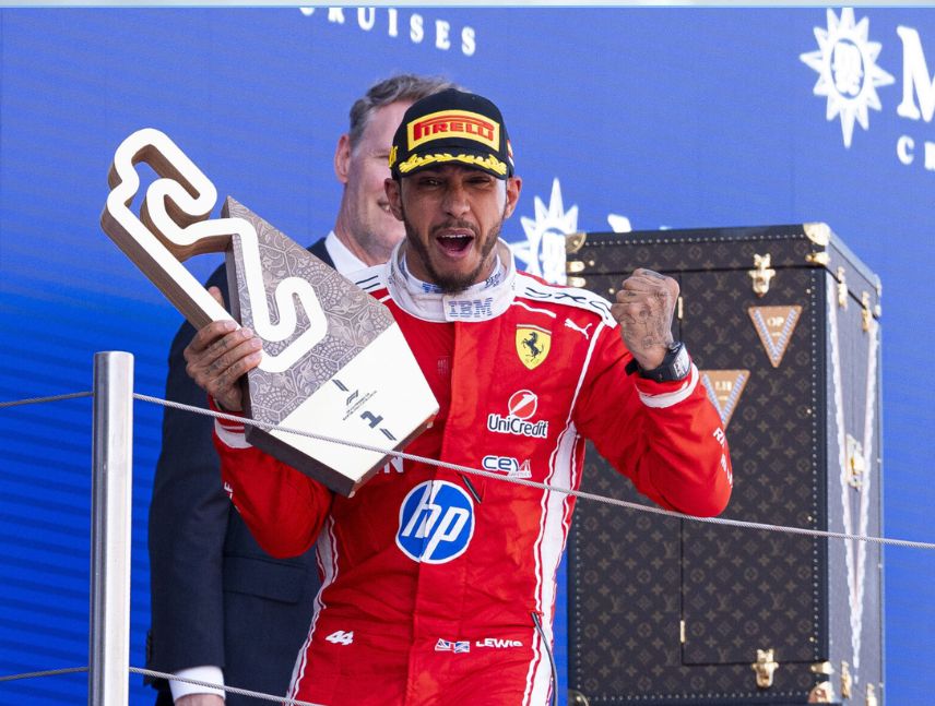 Hamilton gana en Barcelona y logra su primera victoria