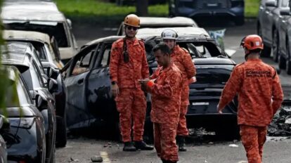 Choque de dos helicópteros deja 6 muertos en Río de Janeiro