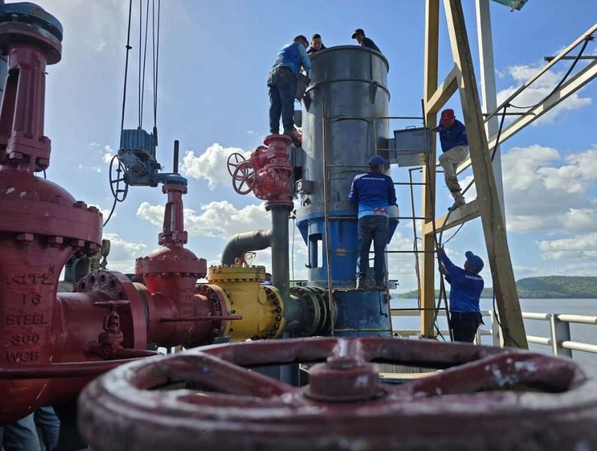 Nuevo motor en torre toma beneficiará a 60.000 familias de Upata