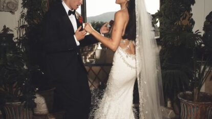 Dua Lipa compartió las primeras fotos de su boda
