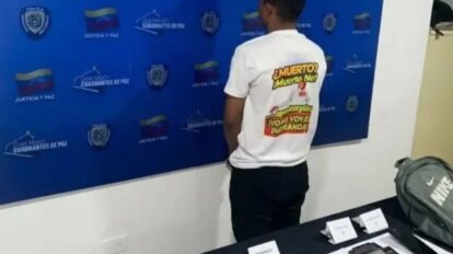 Detenido con droga tras intentar huir en Ciudad Bolívar