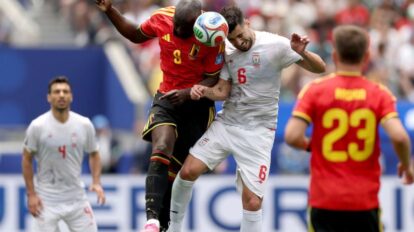 Irán empata con Bélgica
