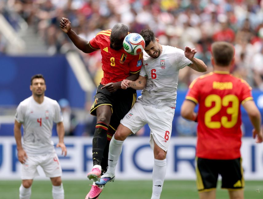 Irán empata con Bélgica