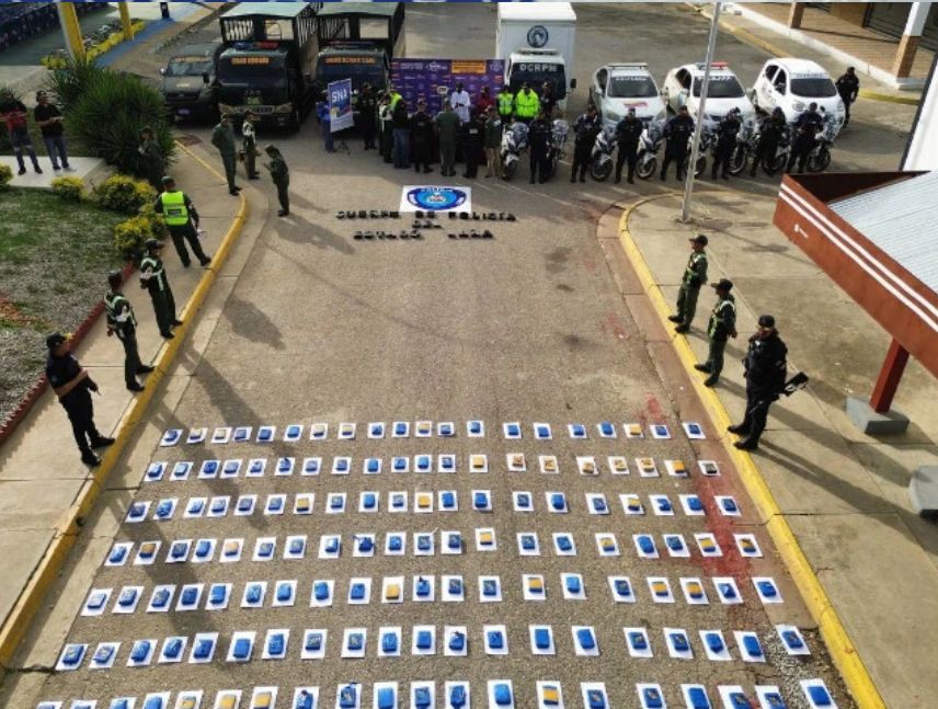 Incautan dos mil 237 envoltorios de marihuana en Lara