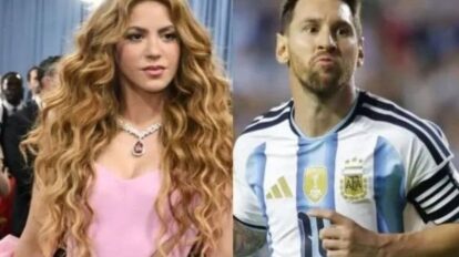 Shakira dedica emotivo mensaje a Lionel Messi