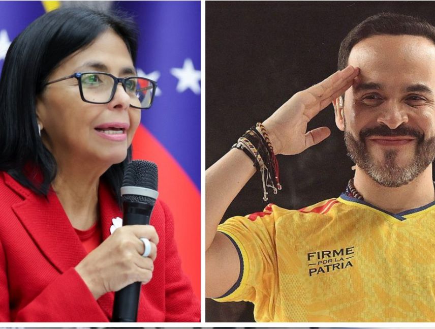 Delcy Rodríguez felicita a De La Espriella por triunfo en Colombia