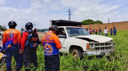 Accidente en la carretera El Tigre-Pariaguán deja un fallecido